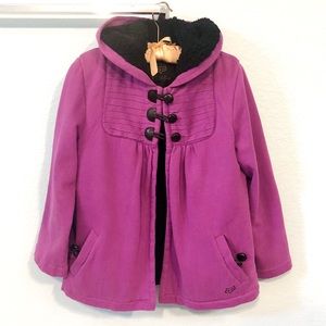 FOX RACING Jacket Sweater Purple Size Medium